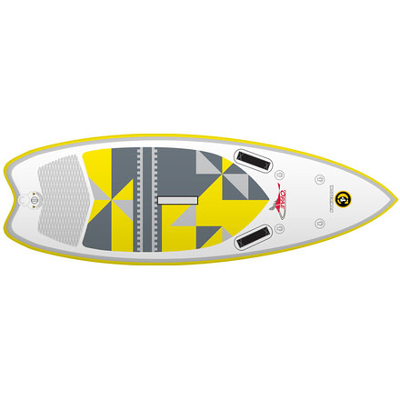 C4 Waterman iSUP River Pro Opae 8'5-Yellow