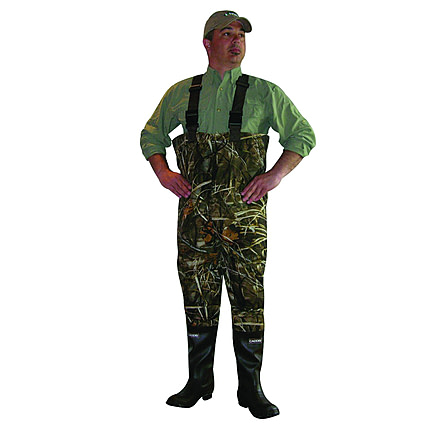 Caddis Chest Wader Max5 2 Ply Nylon/Rubber, Camo, 9US, WFW7907W-9