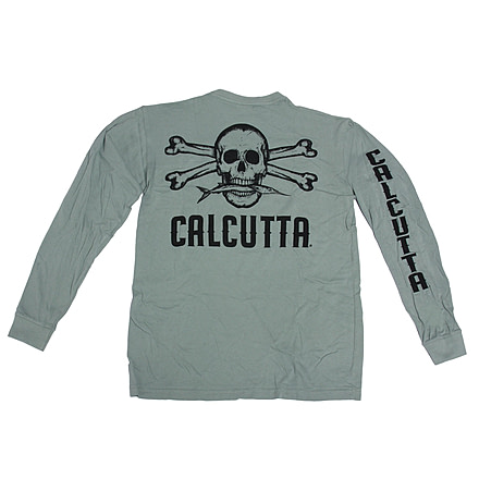 Calcutta Original Logo W/Pocket, Extra Large, CBYLS-XL