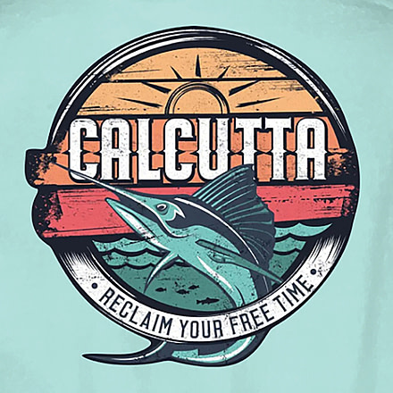 Calcutta Retro Sun Marlin T-Shirt