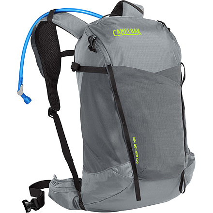 CamelBak 22L Rim Runner X22, Grey Flannel/Lime Punch, 22 L, 2714001000