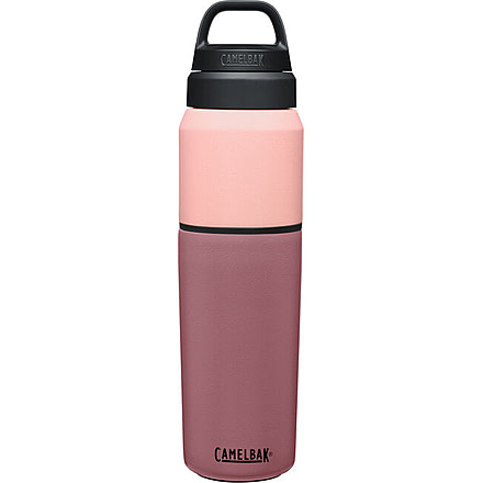 CamelBak 2424601065 Multibev Terracotta Rose Stainless Steel 22oz/, Terracotta Rose/Camellia Pink, 22oz/16oz, 2424601065