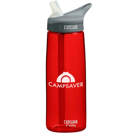 CamelBak eddy .75L Logo Water Bottle-Charcoal