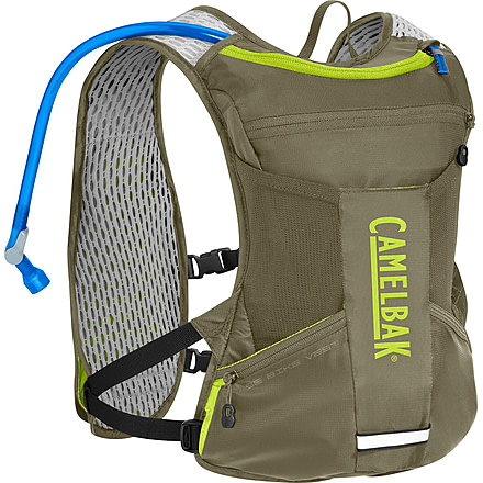 CamelBak Chase LR 10 Backpack, Burnt Olive/Lime Punch, One Size, 1477302000