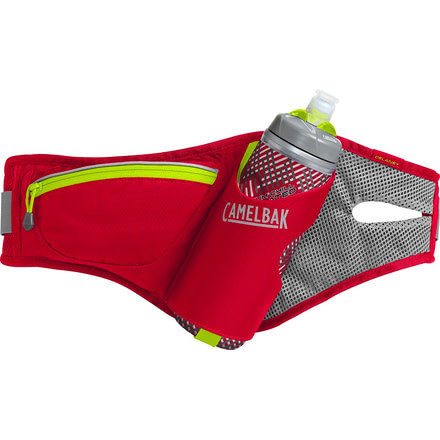 CamelBak Delaney Belt, Crimson Red/Lime Punch, One Size, 1145603000