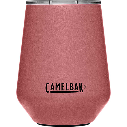 CamelBak Horizon 12 oz Insulated Stainless Steel Wine Tumbler, Terracotta Rose, 2392601035