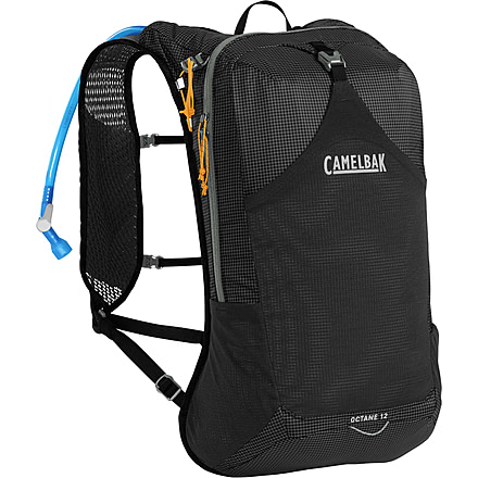 CamelBak Octane 12 Hydration Pack, Black/Apricot, One Size, 2827002000