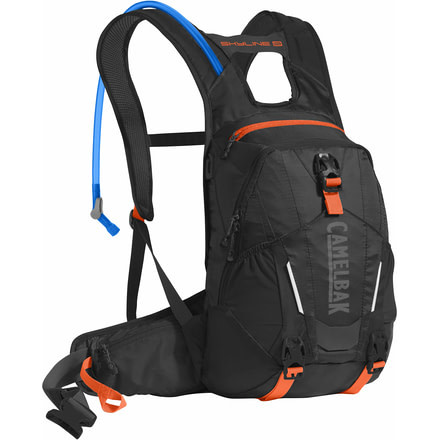 CamelBak Skyline 10 LR Hydration Pack-Black/Laser Orange