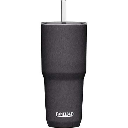 CamelBak Straw Tumbler, SST Vacuum Insulated, 30oz, Black, 2748001085