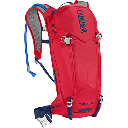 CamelBak T.O.R.O. Protector 8 - Water Bottle, Racing Red/Pitch Blue, 100 oz, 1480601000