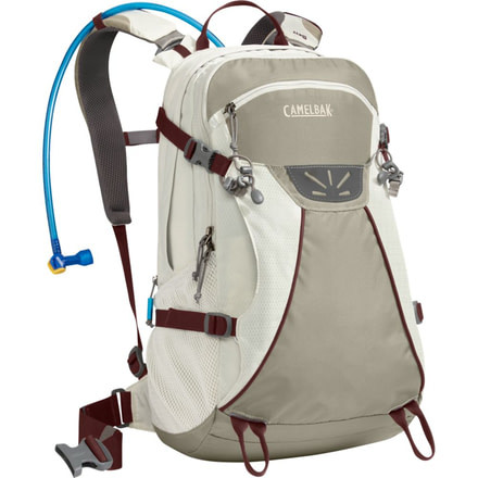 CamelBak Trinity Hydration Pack - Women's-Light Grey/Laurel Oak