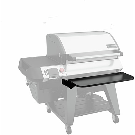Camp Chef Apex Pellet Grill Folding Front Shelf, 24 in, Black, PG24HGFS, Black, 24in, PG24HGFS
