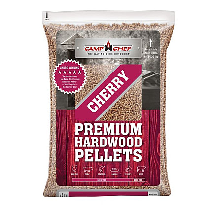 Camp Chef Cherry Premium - Hardwood Pellets, 20 LBS, PLCY