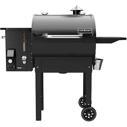Camp Chef DLX Pellet Grill w/ Gen 3 Wifi, Black, PG24C