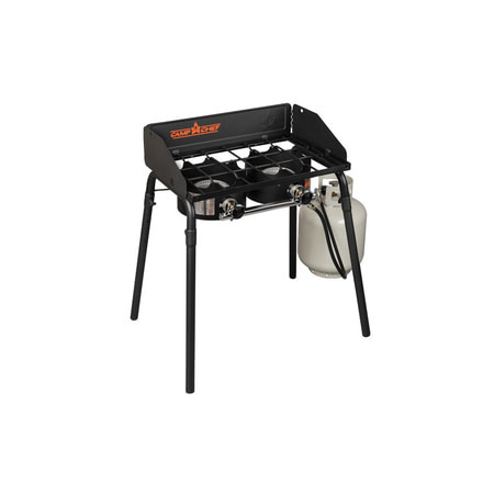 Camp Chef Escape Stove, 2 x 30000 BTU/hr Burners, Black, TB60LW