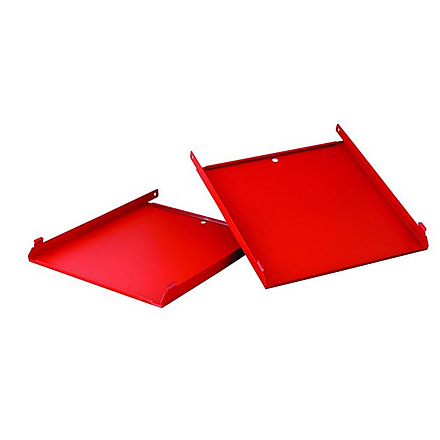 Camp Chef Folding Side Shelves, 2-pack, fits most 14in stoves, Red LS60P