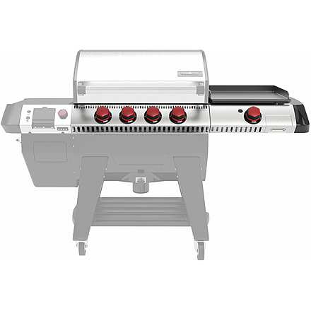 Camp Chef Gas Train/Sidekick for Apex Pellet Grill, Stainless Steel/ Black, 24in, PG24HGGT