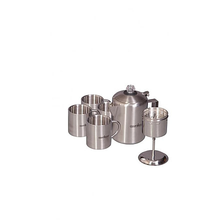 Camp Chef Java 5 Coffee Set, Silver COFSET