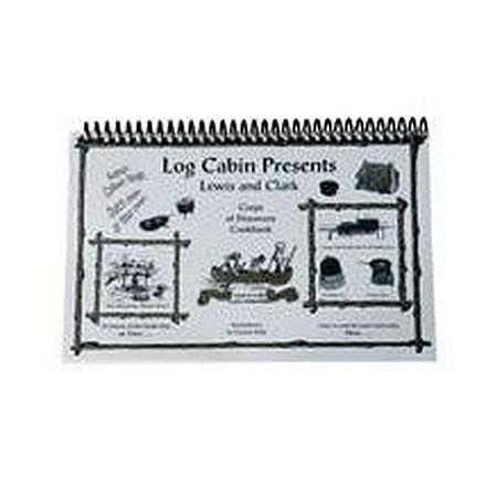 Camp Chef Log Cabin Lewis &amp; Clark Cookbook, Black/White BKCSLC