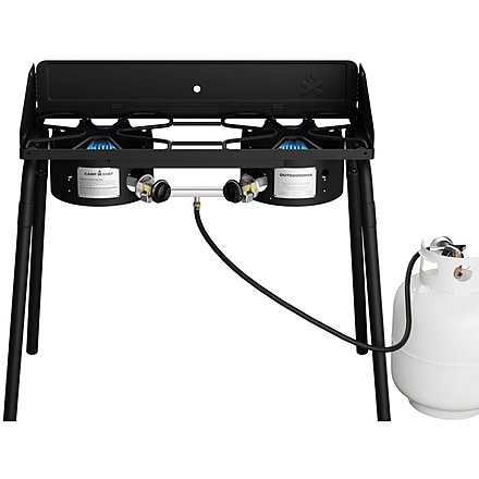 Camp Chef Outdoorsman High Pressure 2 Burner Cooking System, Black, EX280LW