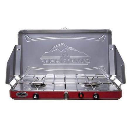 Camp Chef Mountain Teton Burner, 2 x Burner, Stainless Steel, Aluminum MS2CC