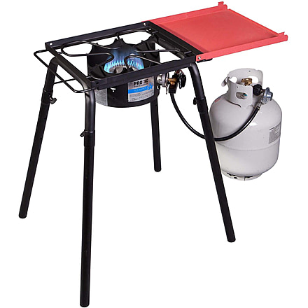 Camp Chef Explorer 14 1X Single Burner Stove, Red/Black, SB30D
