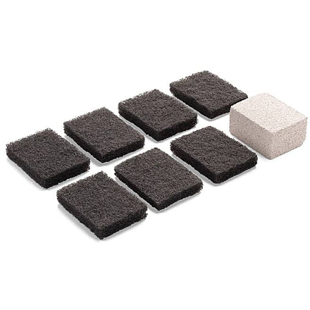 Camp Chef Replacement Scouring Pad And Griddle Stone Kit, Black, SCP8