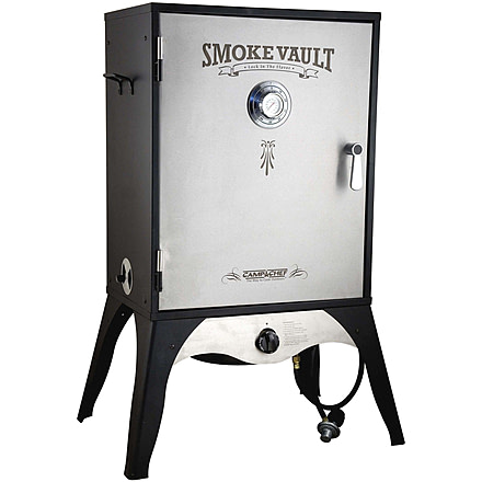 Camp Chef Smoke Vault Food Smoker, 24in, Silver/Black, SMV24S