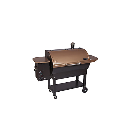Camp Chef Smokepro Lux Pellet Grill W/ Penny Vein Lid &amp;  Hopper Lid, Bronze PG36LUXB