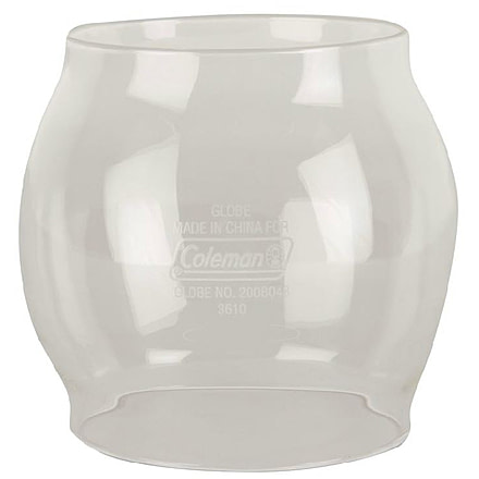 Campingaz Bulged Lantern Globe, Fits Coleman Fueled Lantern Model 214, Clear, Small R690B051