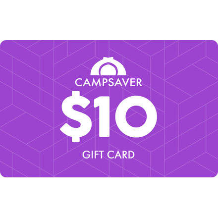 CampSaver 10 Dollar Email Gift Certificate, CS-Gift-Cert-10
