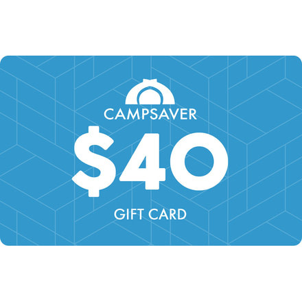 CampSaver 40 Dollar Email Gift Certificate, CS-Gift-Cert-40