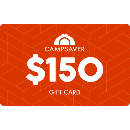 CampSaver 150 Dollar Email Gift Certificate, CS-Gift-Cert-150