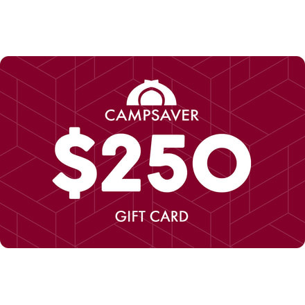 CampSaver 250 Dollar Email Gift Certificate, CS-Gift-Cert-250