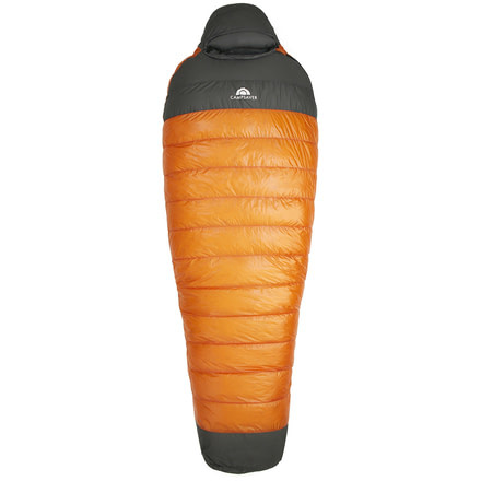 CampSaver Ultralight 10 Mens Sleeping Bag (850 Goose Down)-Bright Orange-Regular