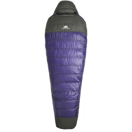 CampSaver Ultralight 15 Womens Sleeping Bag (850 Goose Down)-Purple-Regular