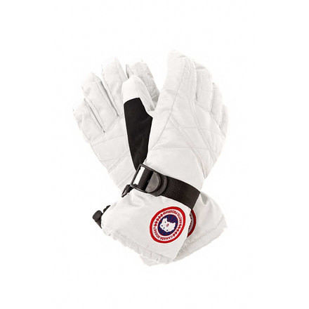 Canada Goose Down Glove - Women's-White-X-Small