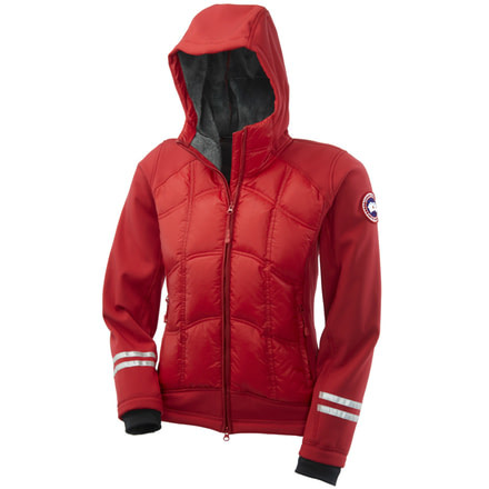 Canada Goose Hybridge Hoody - Women's-Red-X-Small