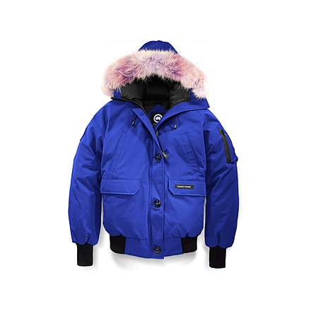 Canada Goose Polar Bear International Chilliwack Bomber - Women's-Royal Blue-X-Small
