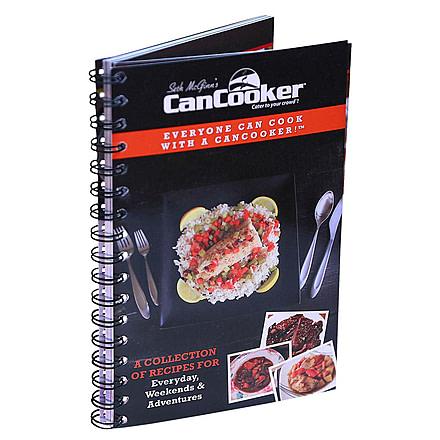 CanCooker Breakfast-Lunch-Dinner Cookbook, Black, One Size, CCCB-1502