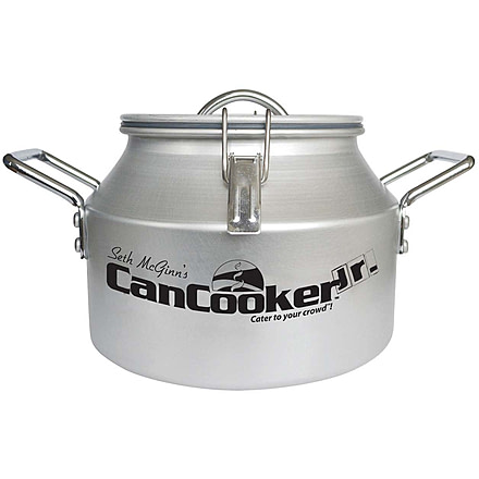 CanCooker Jr. with Non Stick Coating, Silver, 2 Gallon, JR-001
