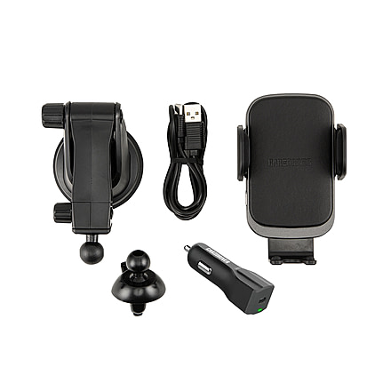 Car and Driver Wireless Charging Kit with Auto-Adjusting Mount, CAD-9905