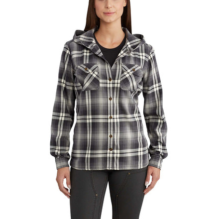 Carhartt Belton Shirt for Womens, Shadow, Small/Regular 102783-029-REG-S