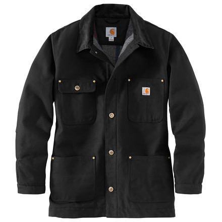 Carhartt Chore Coat - Mens, Black, Large, 103825-BLK-REG-L