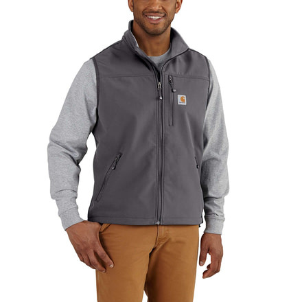Carhartt Denwood Vest for Mens, Charcoal, Large/Regular 102219-022-REG-L