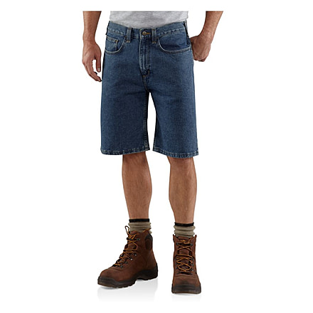 Carhartt Five Pocket Denim Short - Men's-Dark Classic Wash-32 Waist