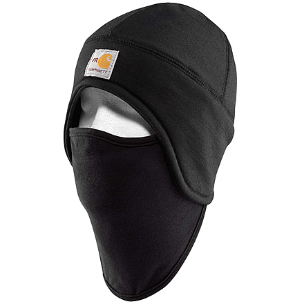 Carhartt Flame-Resistant Fleece 2 in 1 Hat, Black, One Size Fits All 101579-001-OFA