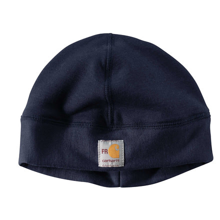 Carhartt Flame-Resistant Fleece Hat, Dark Navy, One Size Fits All 101578-410-OFA