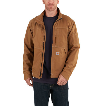 Carhartt Flame-Resistant Full Swing Quick Duck Jacket, Carhartt Brown, Large/Regular 102179-211-REG-L