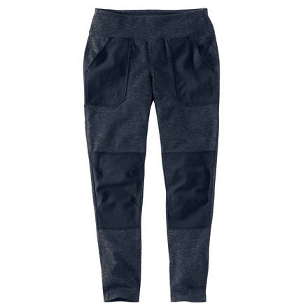 Carhartt Force Utility Legging - Womens, Navy Heather/Navy, Extra Small, Tall, 102482-979-TLL-XS